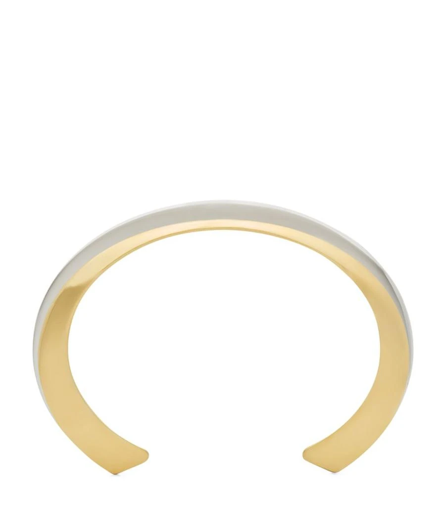 Yves Saint Laurent Set of 2 Peaked Cuff Bracelets 1