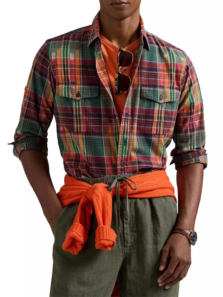 Polo Ralph Lauren Classic-Fit Madras Workshirt 3