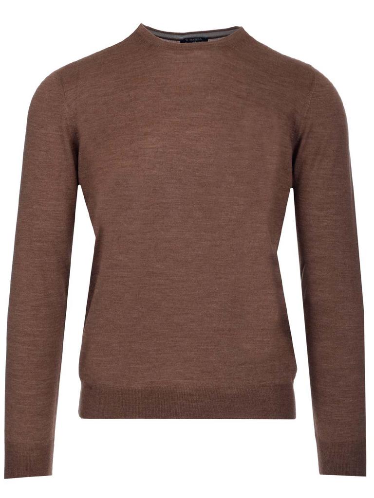 BARBA Barba Long-Sleeved Crewneck Jumper