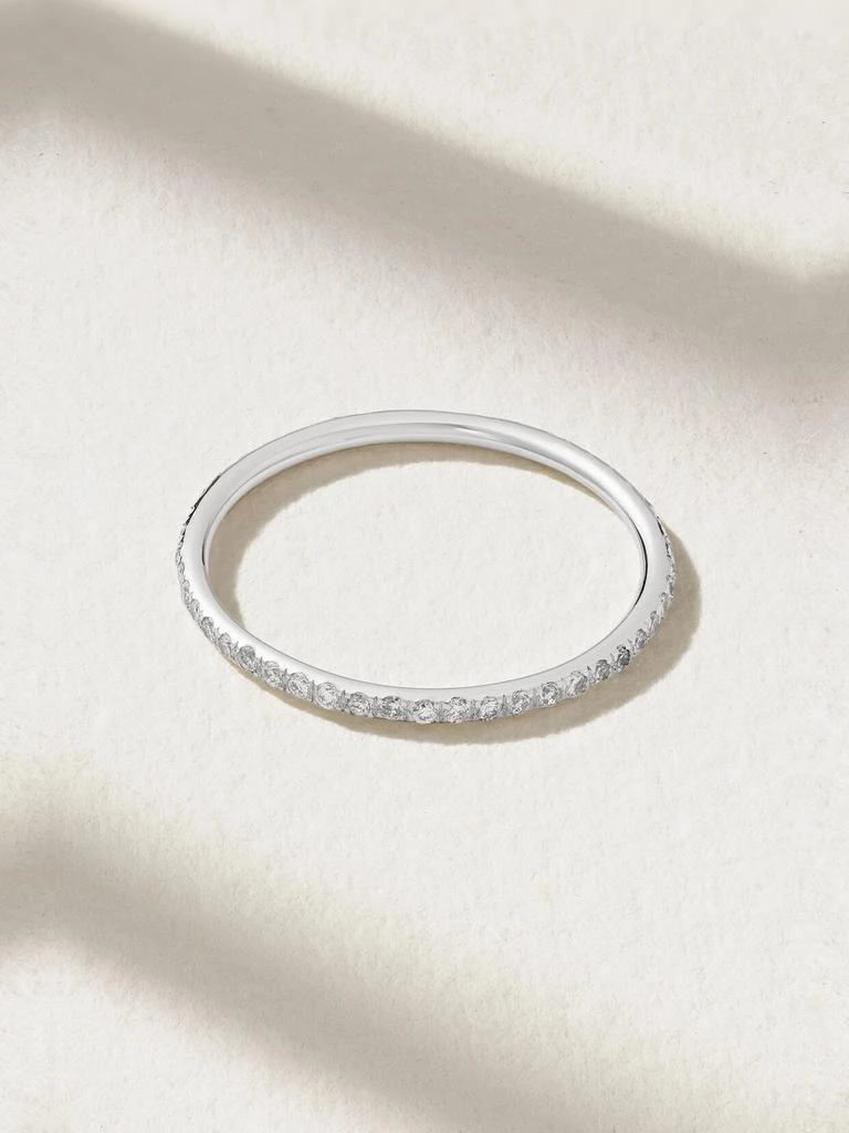 Ileana Makri Thread 18k 白金钻石戒指 1
