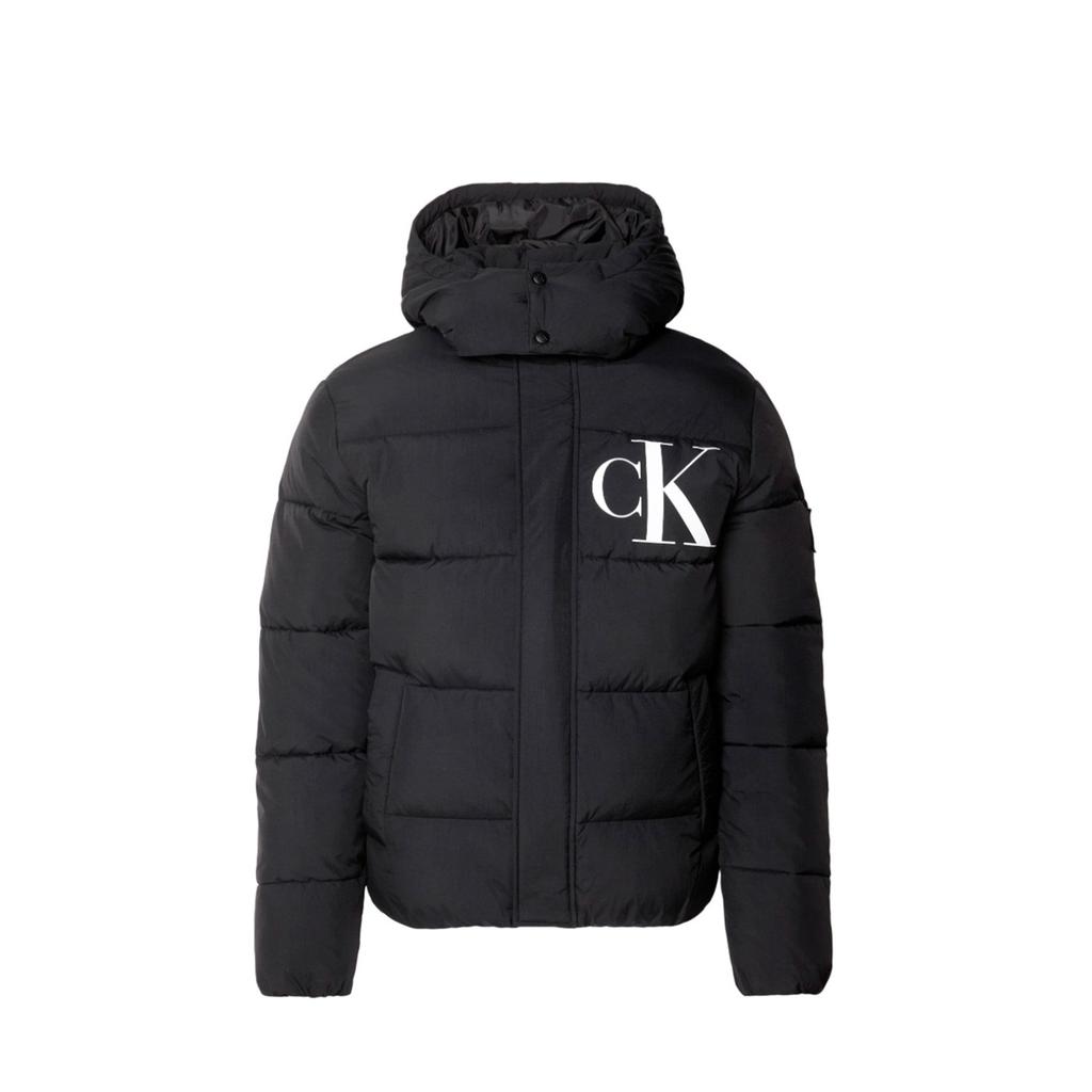 Calvin Klein Coats Black Nero Neri e Grigi M