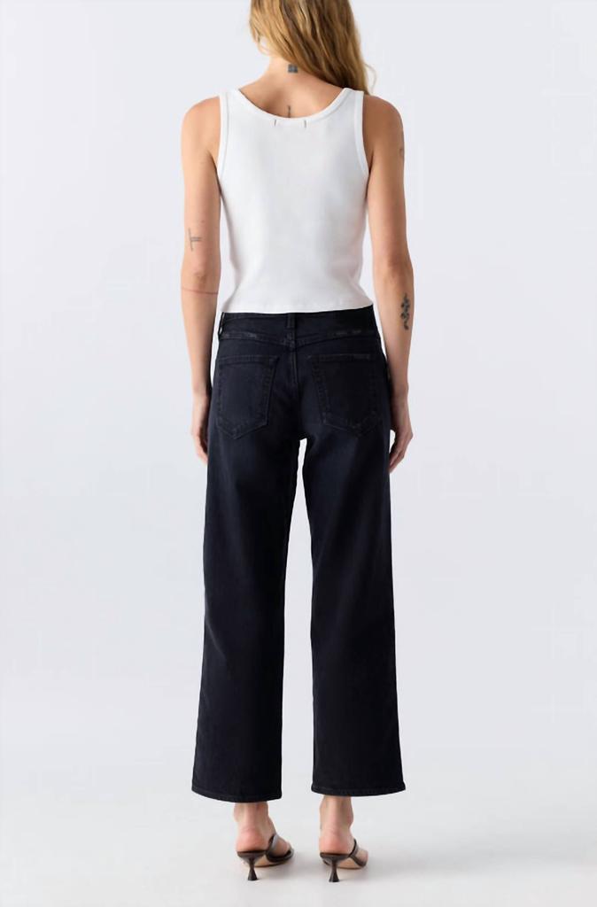 AMO Amo - Billie Wide Straight Leg Jeans