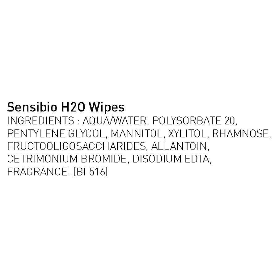 Bioderma Sensibio H2O Cleansing and Makeup Remover Wipes for Sensitive Skin 2