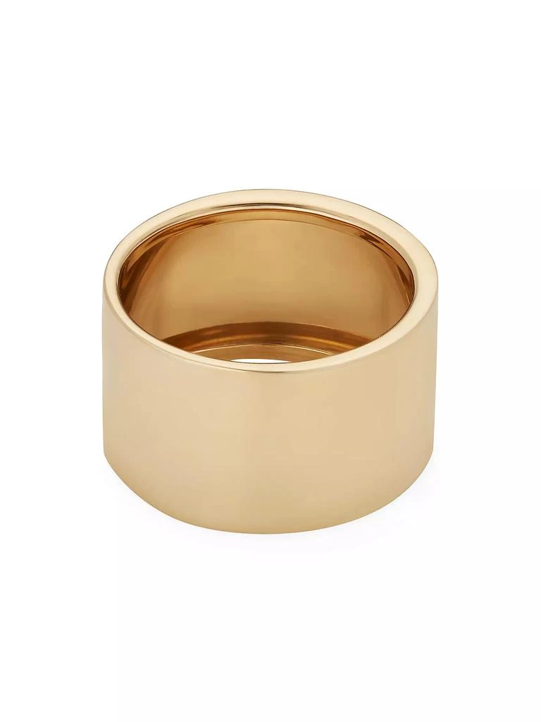 Oradina 14K Yellow Gold High Society Band Ring 2