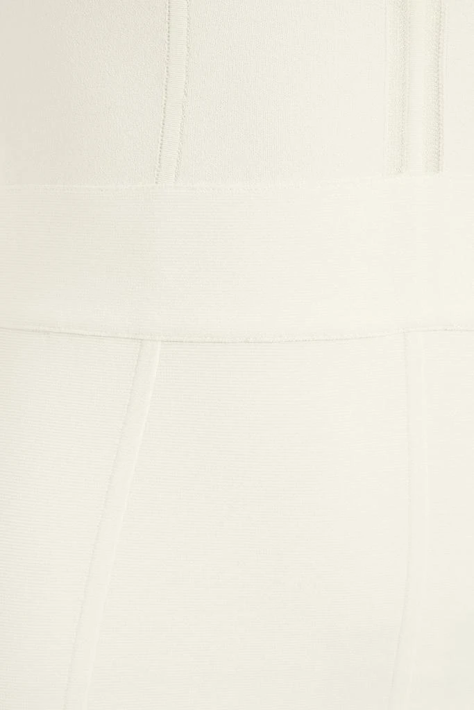 Herve Leger Paneled bandage midi dress 4