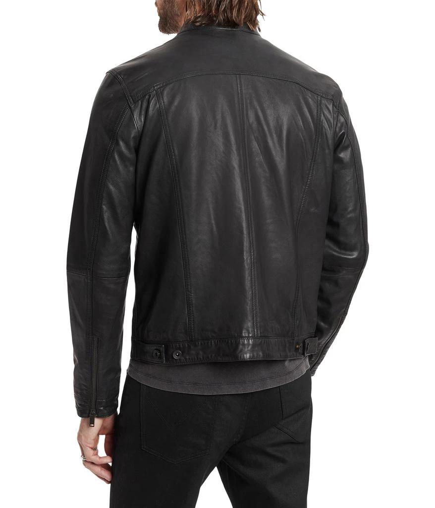 John Varvatos BRANDO BAND COLLAR JACKET 2