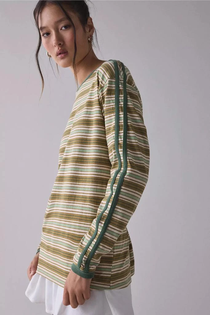 BDG BDG Hayden Oversized Long Sleeve Ringer Tee 1