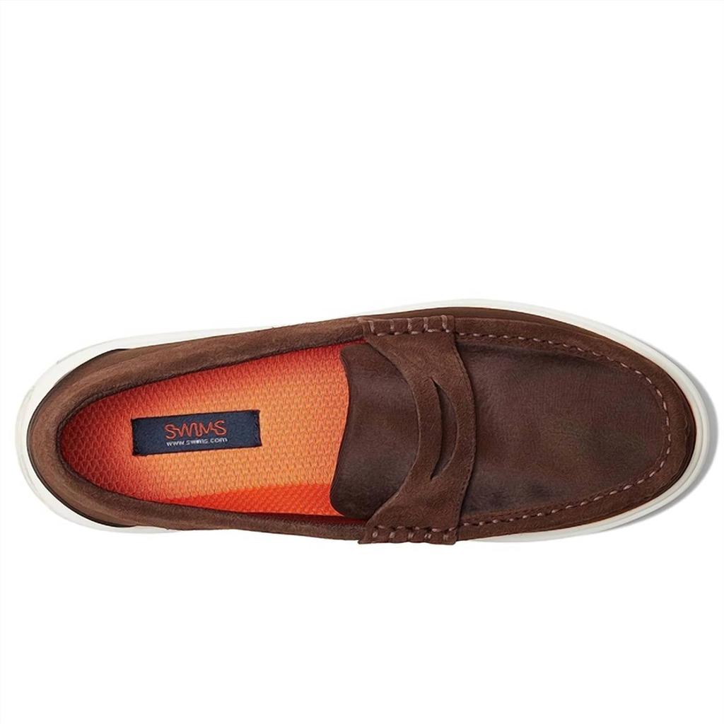 Swims Men's Breeze Penny Hybrid Loafer In Brown