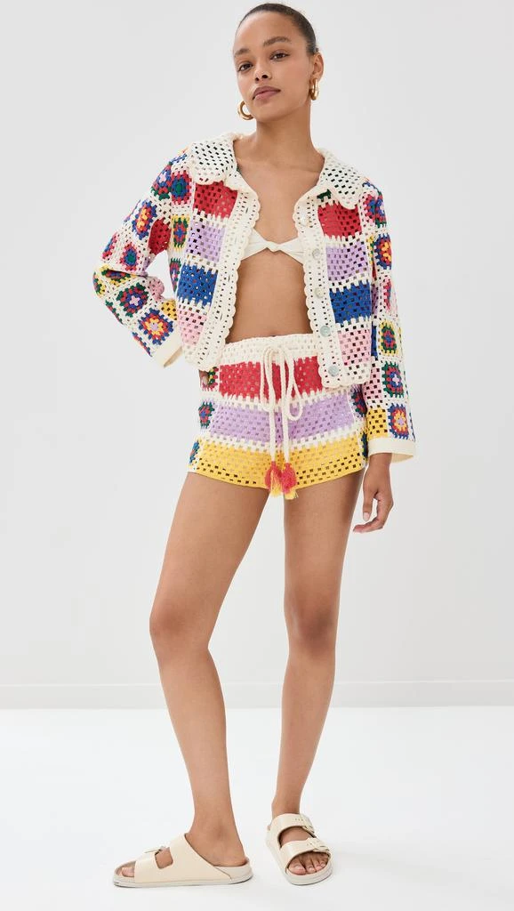Farm Rio Crochet Top 7