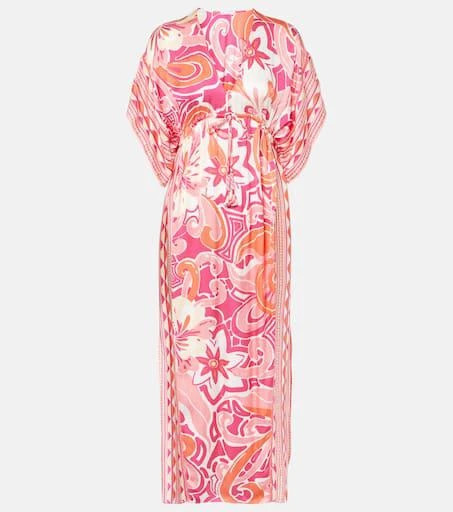 Poupette St Barth Amaya floral kaftan 1