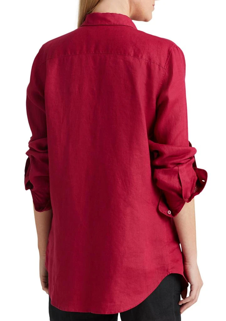 Ralph Lauren Roll Tab Sleeve Linen Shirt 2