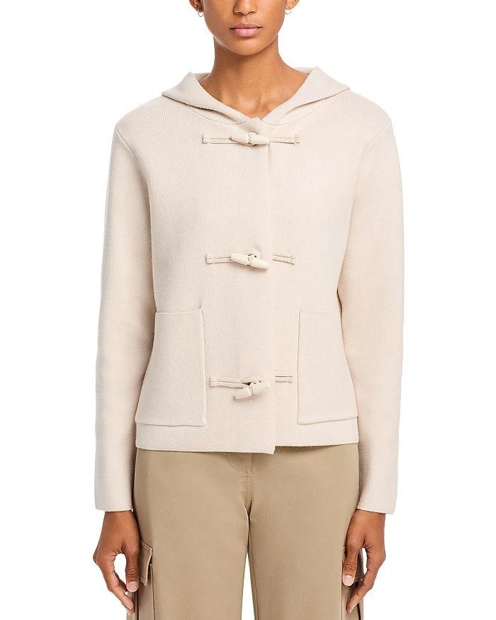 Sioni Double Knit Toggle Hooded Jacket 7