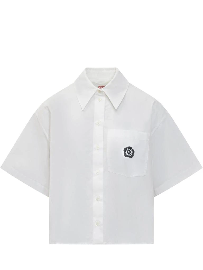 Kenzo Kenzo Boke Flower 2.0 Cropped Shirt 1