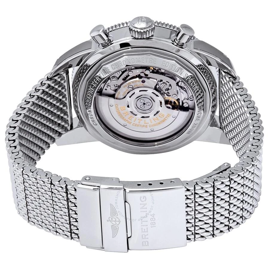 BREITLING Superocean Heritage II Chronograph 44 Automatic Chronometer Silver Dial Men's Watch AB0162121G1A1 3