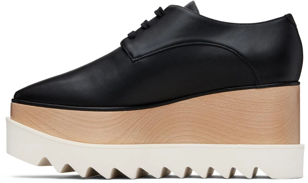 Stella McCartney Black Elyse Platform Derbys 3
