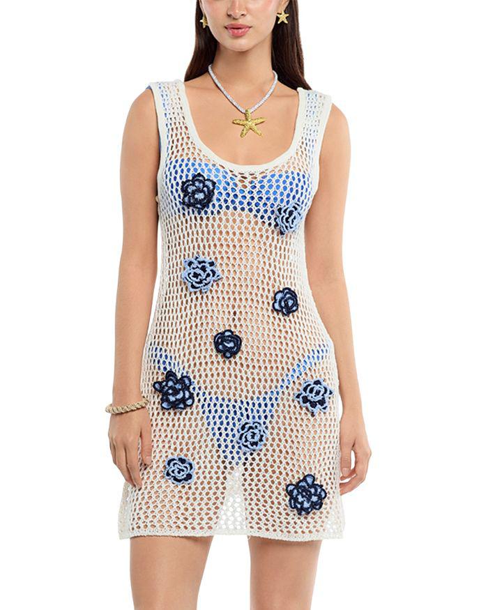 Capittana Patsie Roses Cover-Up Dress