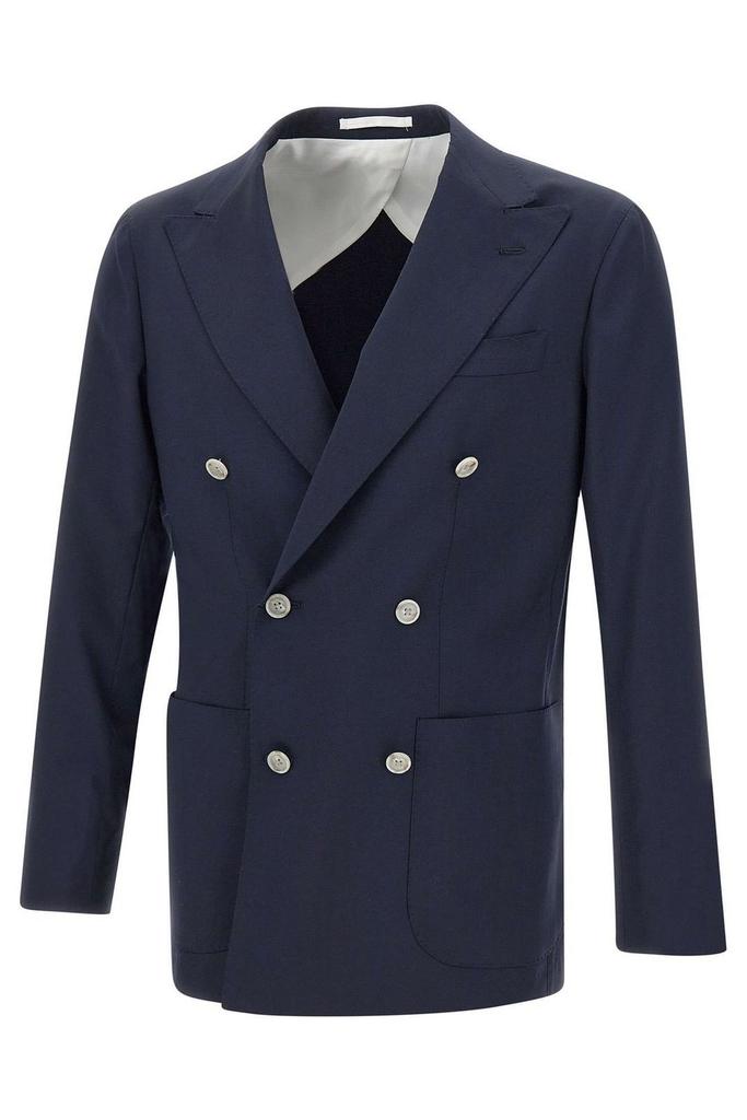 BARBA Barba Double-Breasted Blazer Jacket