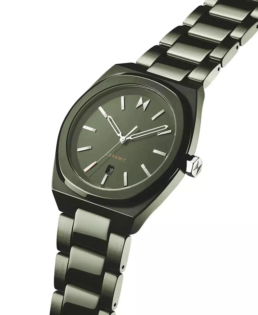 MVMT Men's Odyssey II Green Ceramic Bracelet Watch 3