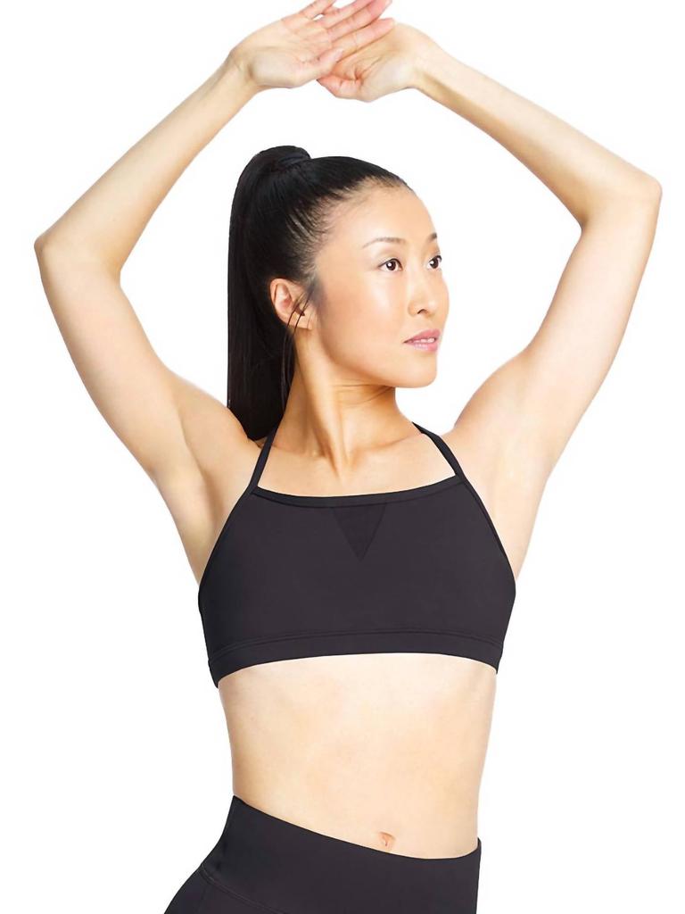 Capezio Capezio - Strappy Bra With Triangular Mesh