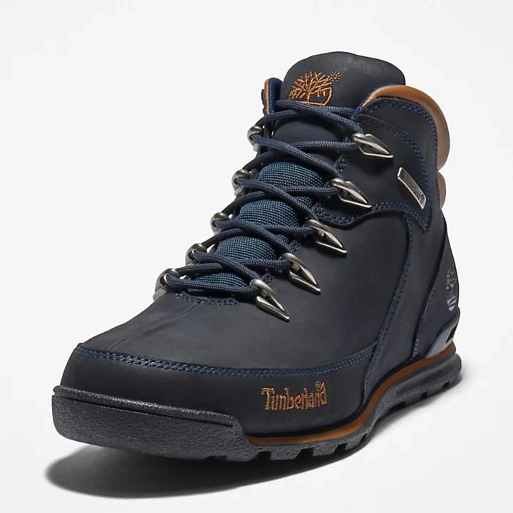 Timberland Euro Rock Mid Hiking Boot for Men in Blue 8