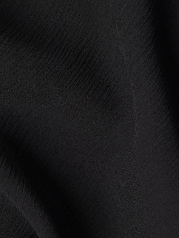 Eileen Fisher Classic Collar Silk Open-Front Jacket 4