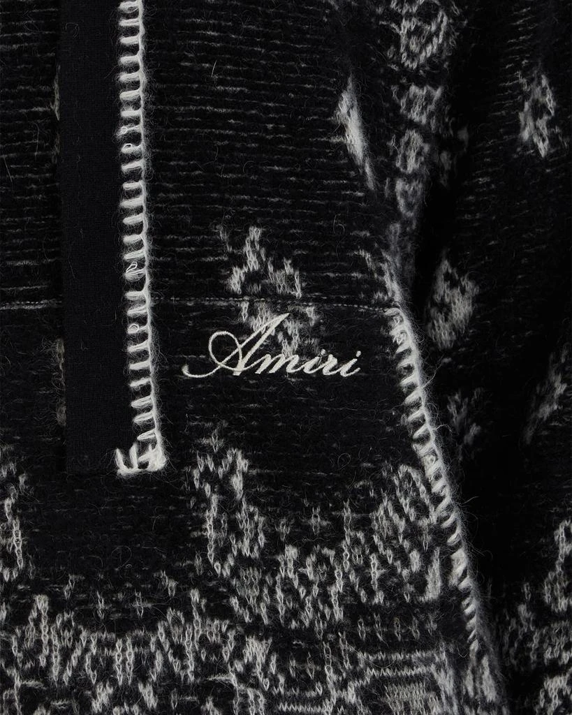 AMIRI Men's Bandana Knit Hoodie 6