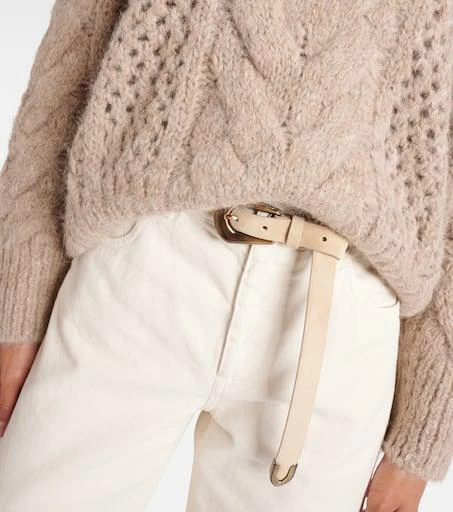 Brunello Cucinelli Cable-knit cotton-blend sweater 5