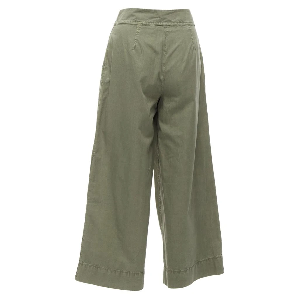 J. Crew J. Crew washed cotton pleat wide safari pants 4
