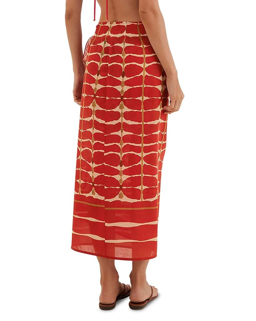 Vix Swimwear ViX Agni Flora Tie Side Cover-Up Skirt 2