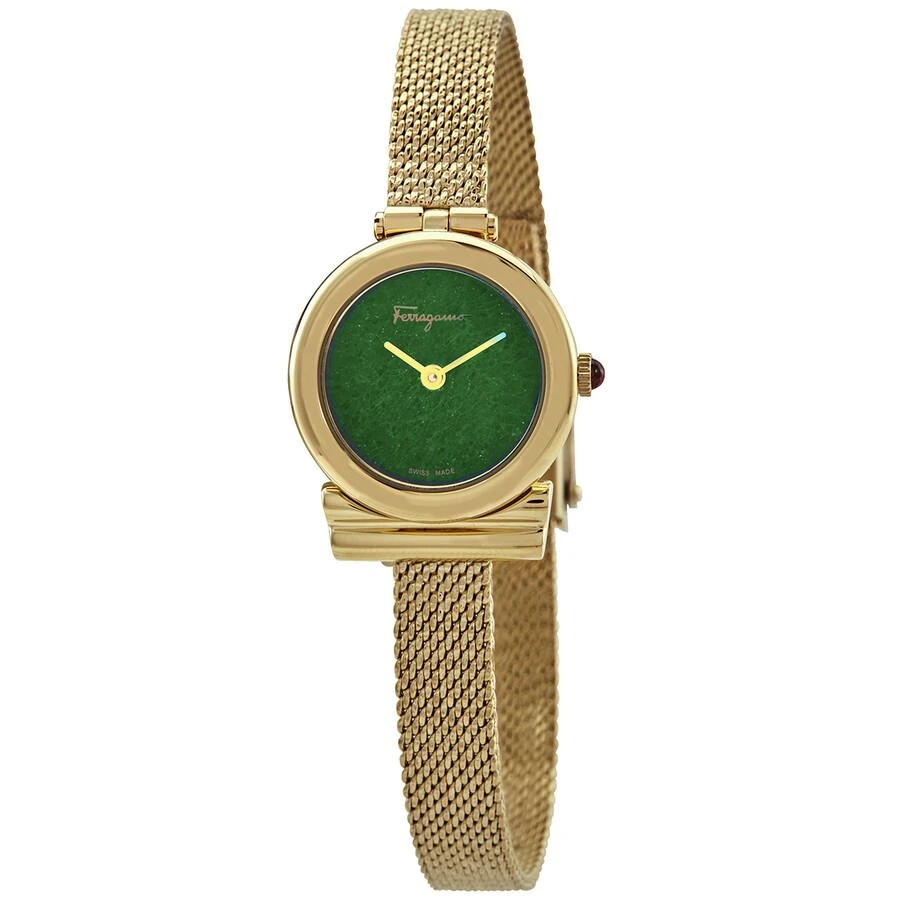 Gancini Quartz Green Dial Ladies Watch SF1X00219 – On Sale  display picture 2