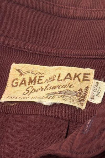 Urban Outfitters Vintage 1950’s Game And Lake Gabardine Western Shirt 2