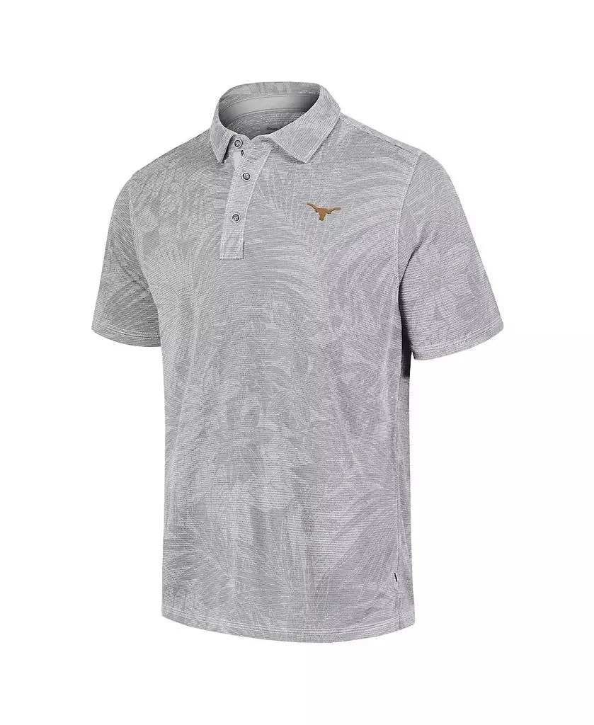 Tommy Bahama Men's Gray Texas Longhorns Big Tall Sport Santiago Paradise Polo Shirt 2
