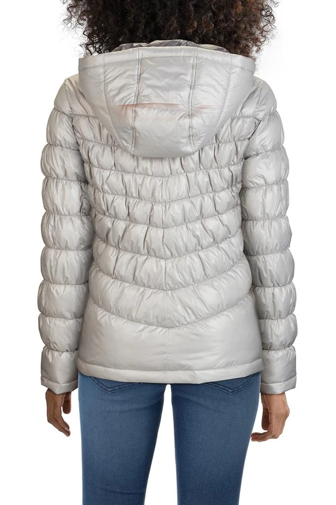 Kenneth Cole Hooded Front Zip Puffer Jacket 2