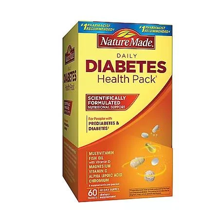 Nature Made Nature Made Daily Diabetes Health Pack Dietary Supplement 60 pk. 1