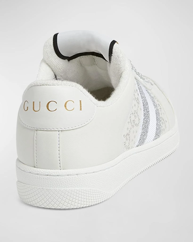 Gucci Crystal GG Web Low-Top Sneakers 3