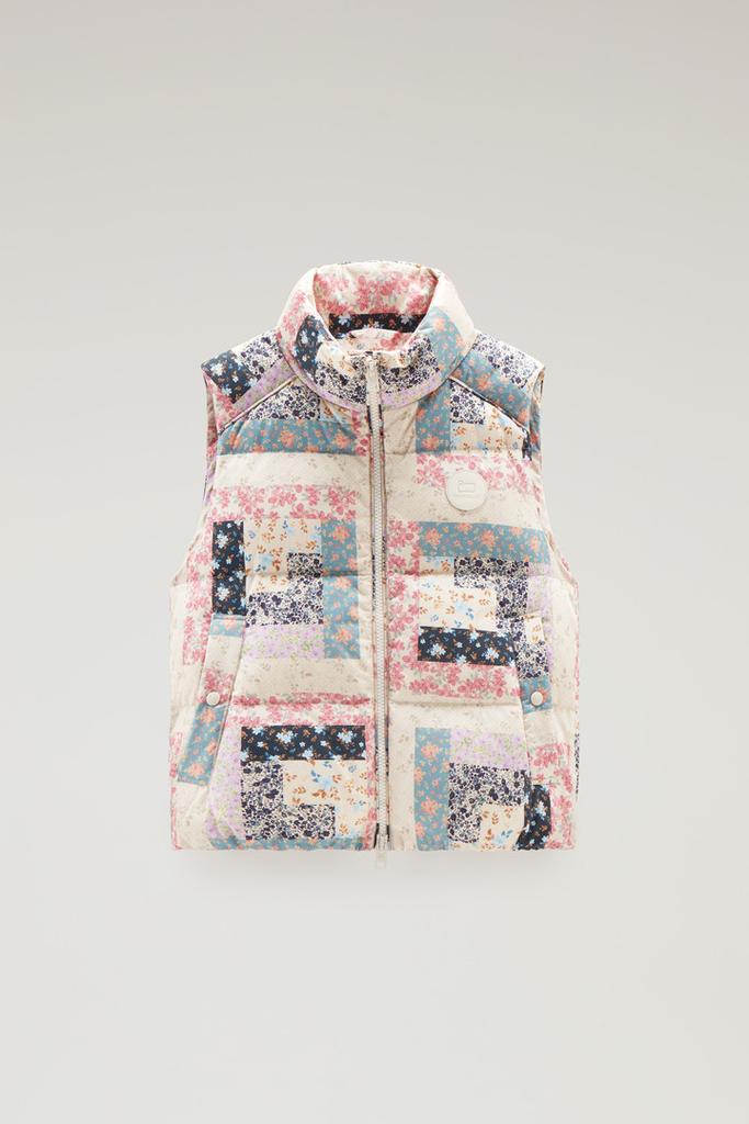 Woolrich Pennsylvania Quilted Vest with Patchwork Print - Women - Multicolor