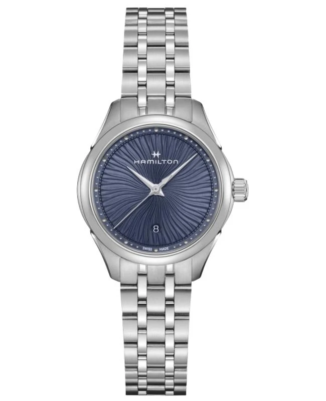 Hamilton Hamilton Jazzmaster Lady Quartz Blue Dial Steel Women's Watch H32231140 1
