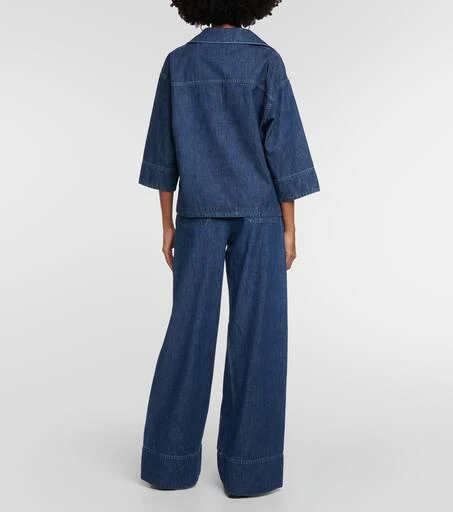 Valentino Chambray denim top 3