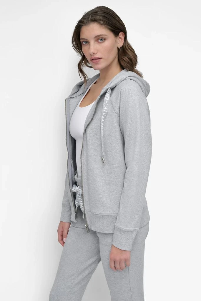 DKNY LOGO DRAWSTRING PERFORMANCE HOODIE 3