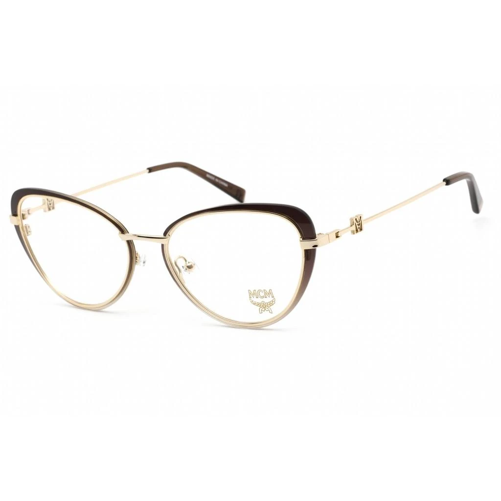 MCM Mcm Women's Eyeglasses - Clear Lens Brown/Light Brown Gradient Frame | MCM2159 211 1