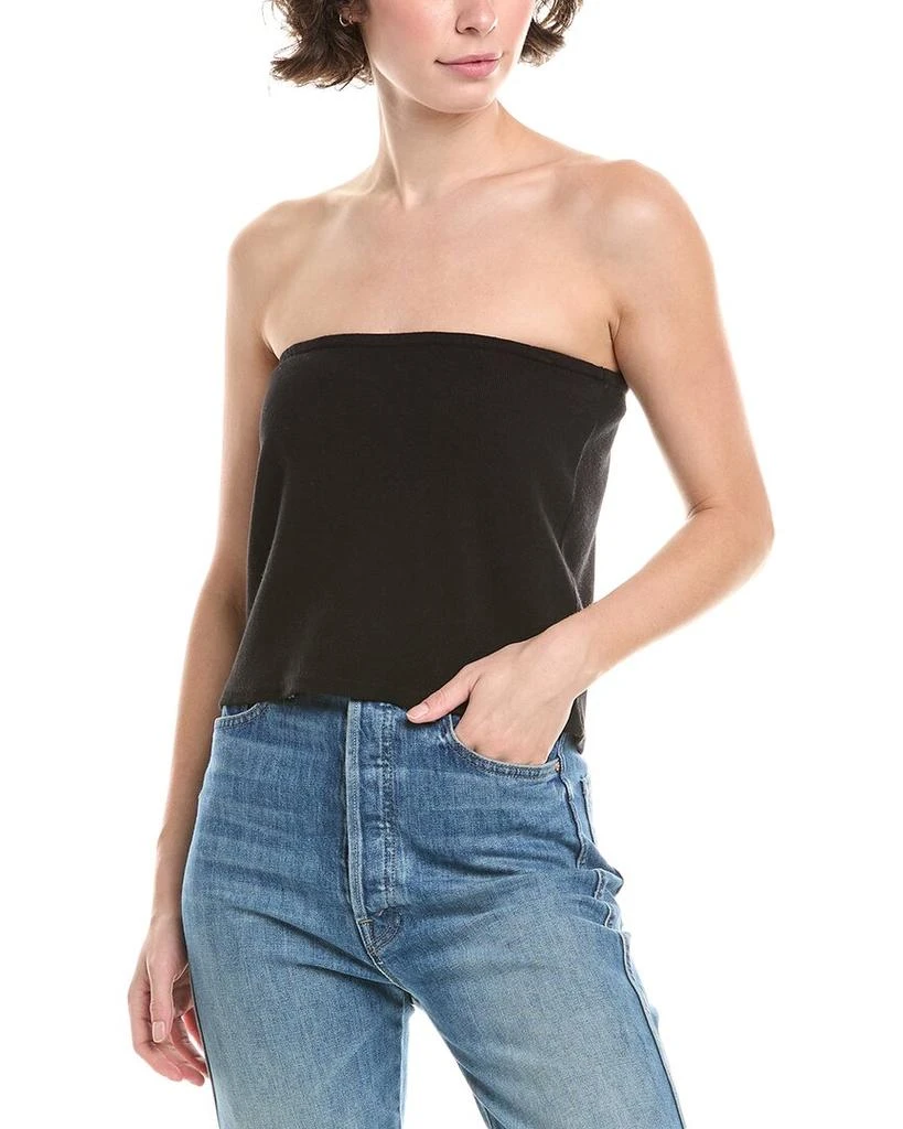PERFECTWHITETEE perfectwhitetee Talula Rib Tube Top 1