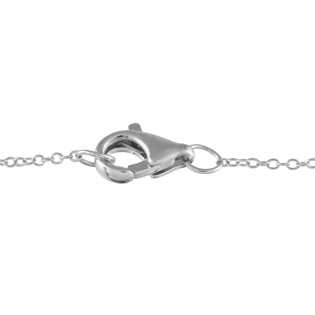 LB Exclusive 14K White Gold 0.50ct Diamond Pendant Necklace PN16053 3