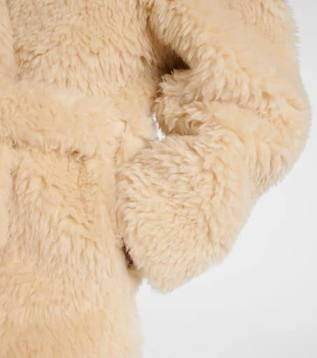 Stella McCartney Wool-blend teddy wrap coat 5