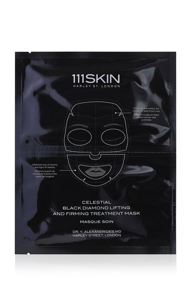 111SKIN 111SKIN Set-of-Five Celestial Black Diamond Lifting and Firming Face Masks - Moda Operandi