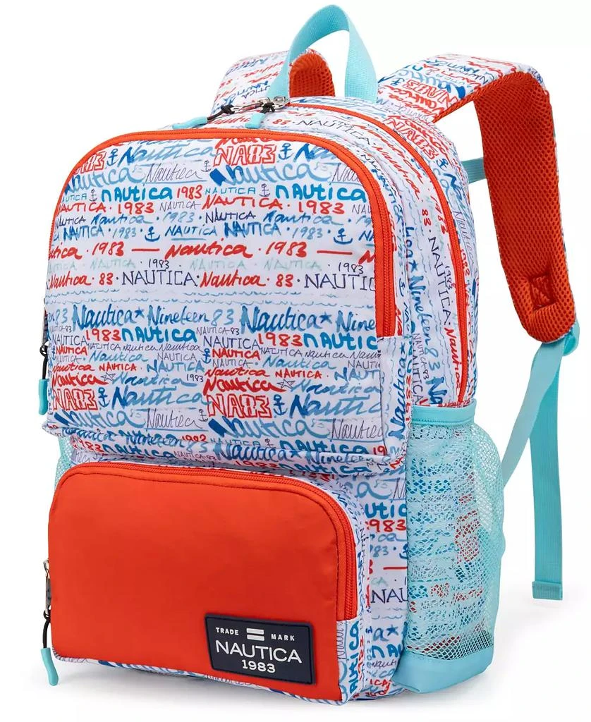 Nautica Kids Backpack for School, 16" H 2