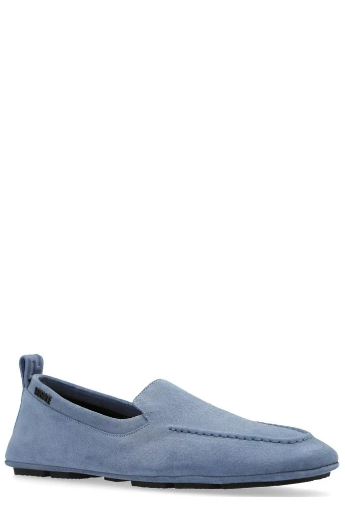 Versace Versace Villa Square-Toe Driver Shoes 2