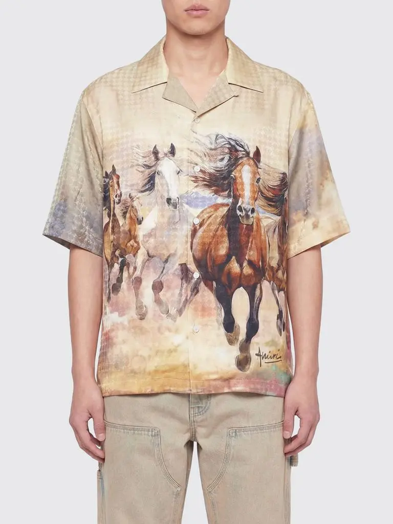 AMIRI Amiri Printed Viscose Shirt