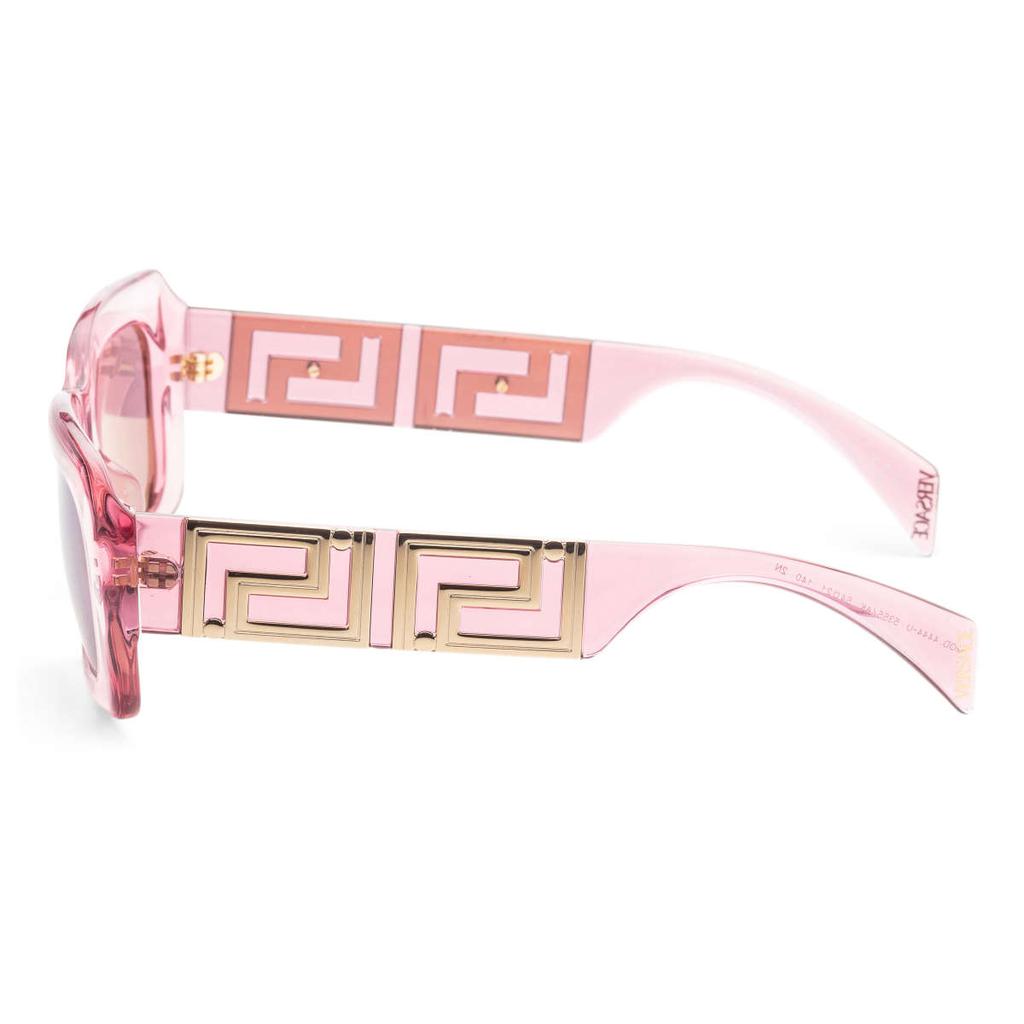 Versace Versace Women's Pink Rectangular Sunglasses