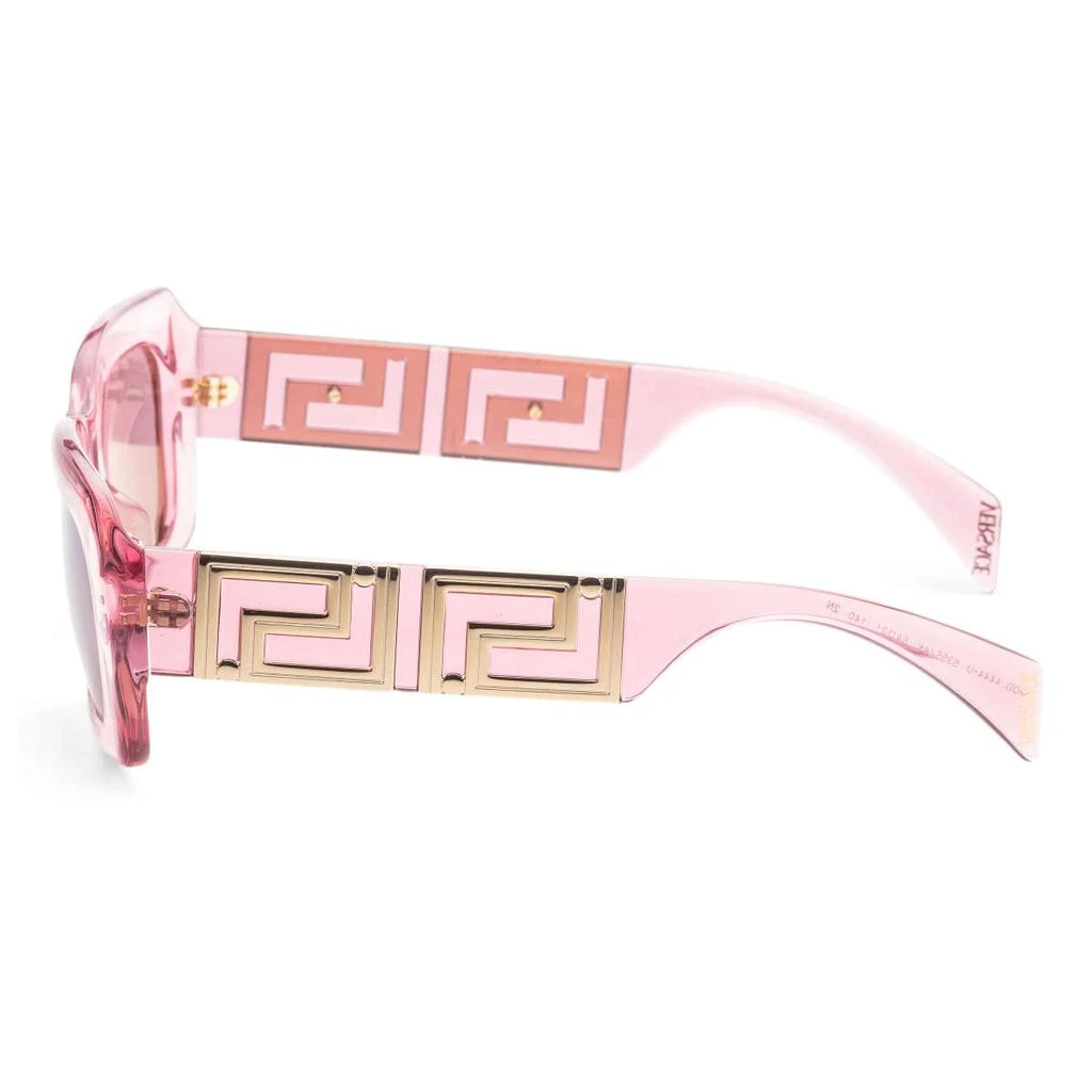 Versace Versace Women's Pink Rectangular Sunglasses 2