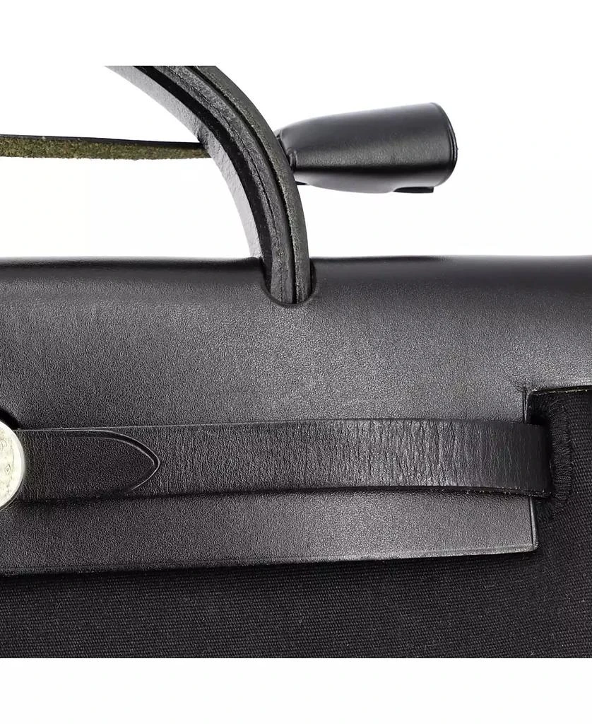 Pre-Owned HERMÉS PM Herbag Toile and Leather 10